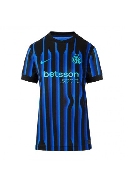 Inter Milan Henrikh Mkhitaryan #22 Jalkapallovaatteet Naisten Kotipaita 2025-26 Lyhythihainen Inter Milan Henrikh Mkhitaryan #22 Jalkapallovaatteet Naisten Kotipaita 2025-26 Lyhythihainen